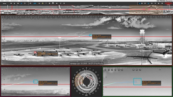 Панорама обнаружения БПЛА